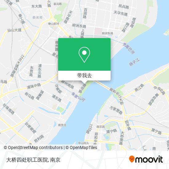 大桥四处职工医院地图
