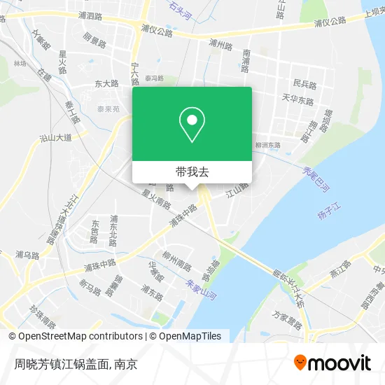 周晓芳镇江锅盖面地图