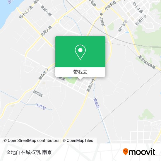 金地自在城-5期地图