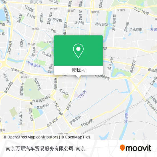 南京万帮汽车贸易服务有限公司地图