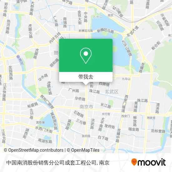 中国南消股份销售分公司成套工程公司地图
