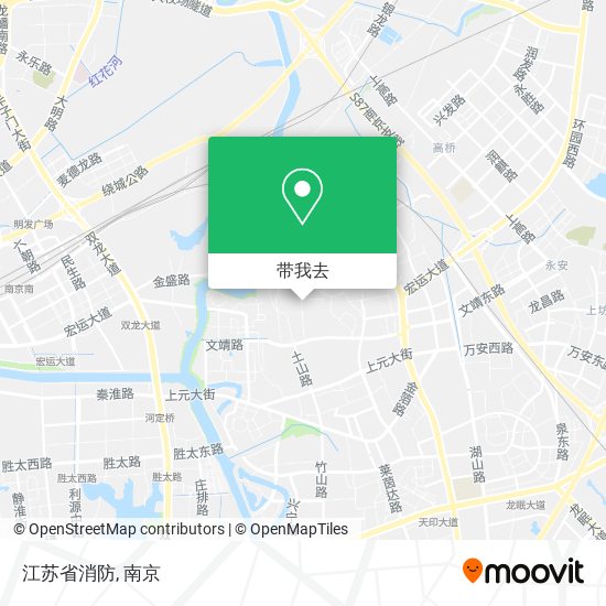 江苏省消防地图