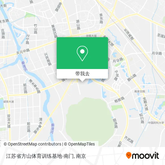 江苏省方山体育训练基地-南门地图