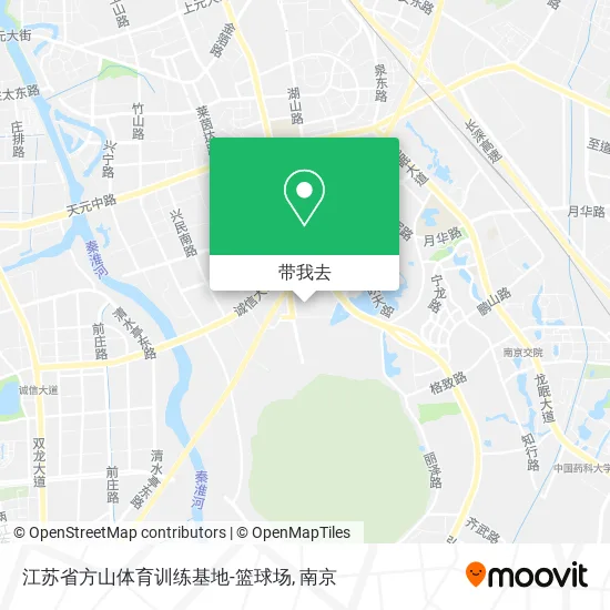 江苏省方山体育训练基地-篮球场地图