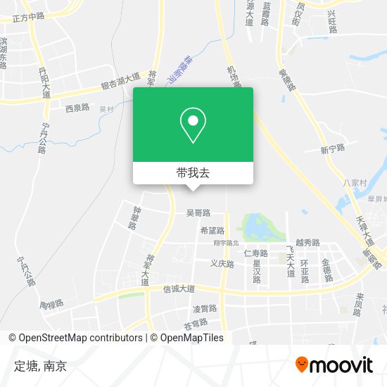 定塘地图