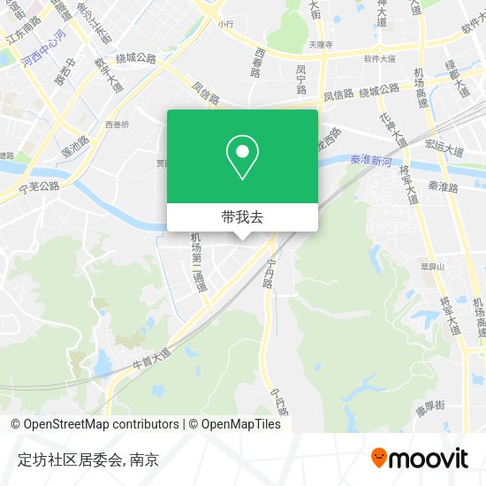 定坊社区居委会地图