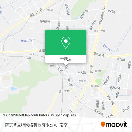 南京蒂立特网络科技有限公司地图