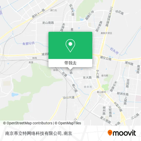 南京蒂立特网络科技有限公司地图