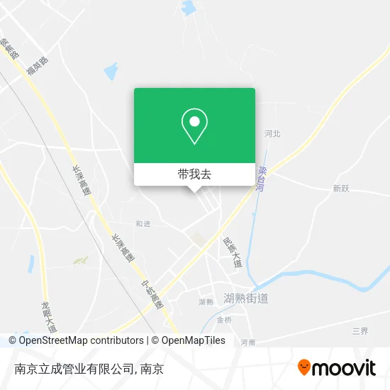 南京立成管业有限公司地图