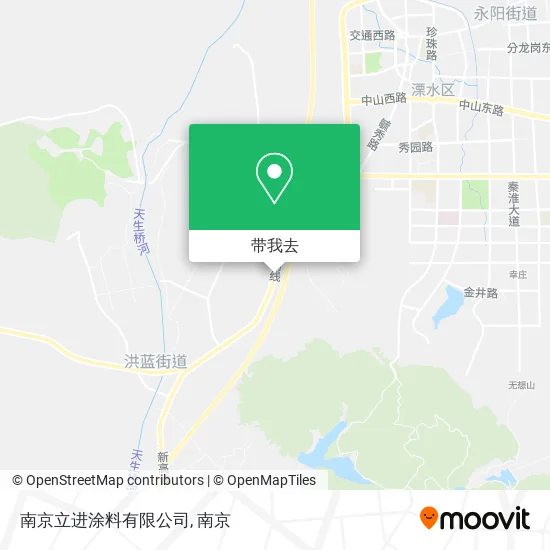 南京立进涂料有限公司地图