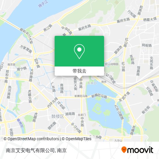 南京艾安电气有限公司地图