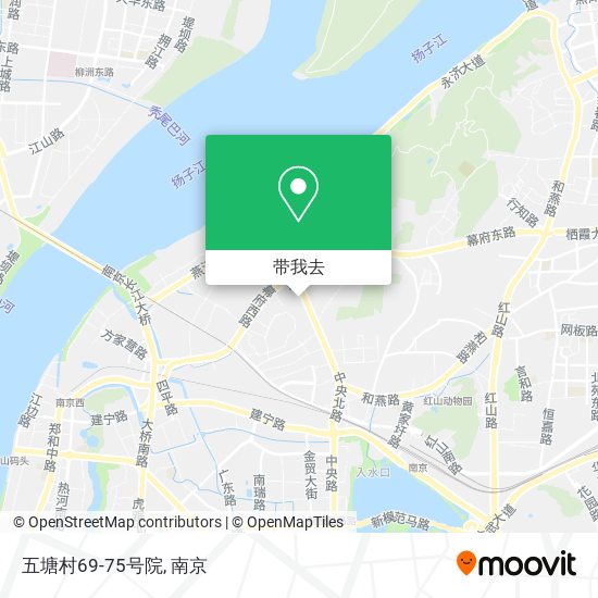 五塘村69-75号院地图