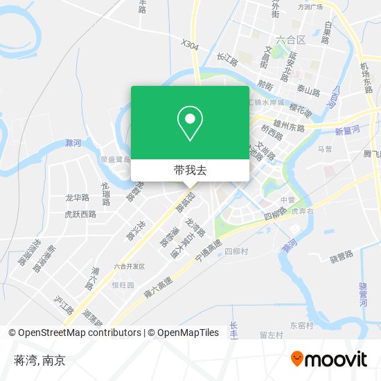 蒋湾地图