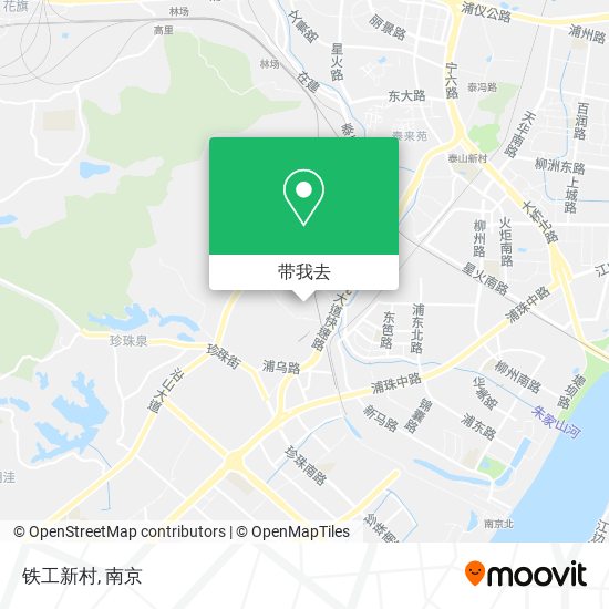 铁工新村地图