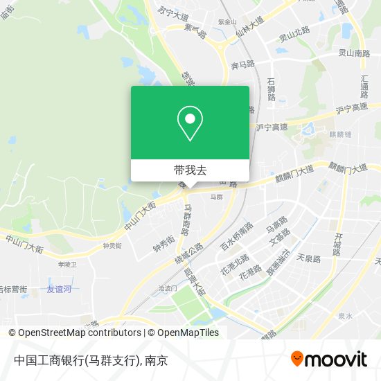 中国工商银行(马群支行)地图