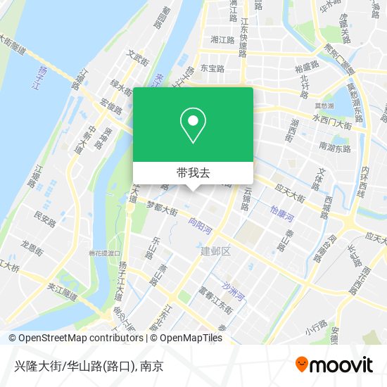 兴隆大街/华山路(路口)地图