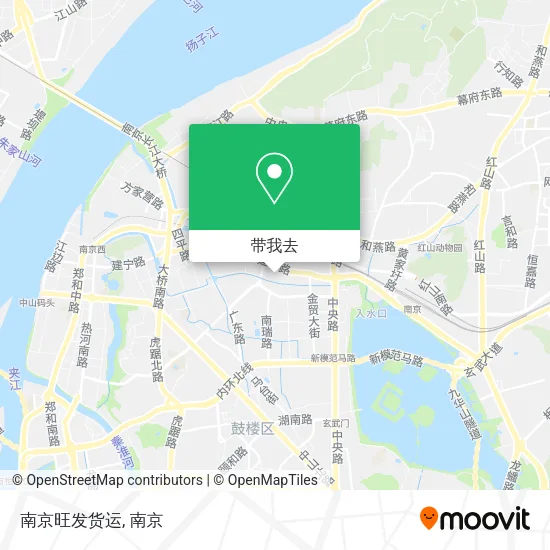 南京旺发货运地图