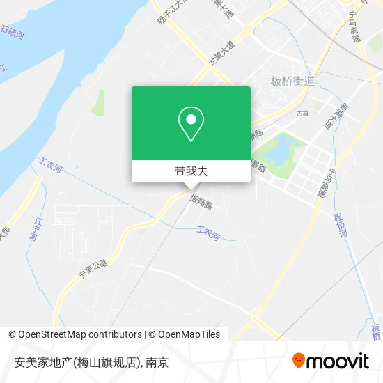 安美家地产(梅山旗规店)地图