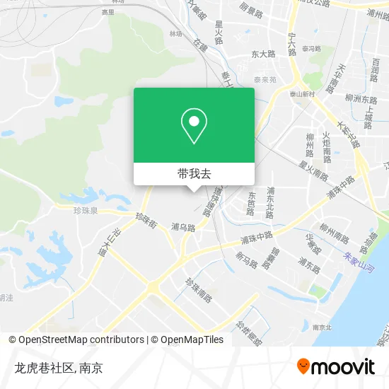 龙虎巷社区地图