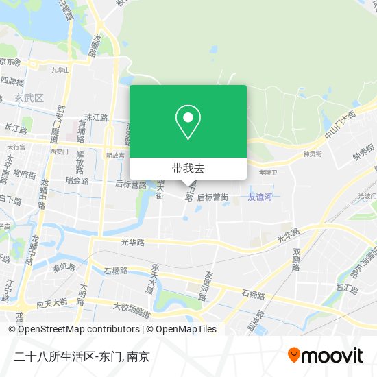 二十八所生活区-东门地图