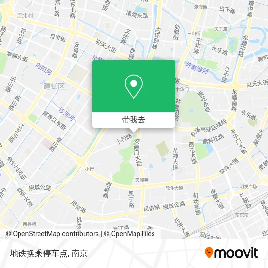地铁换乘停车点地图