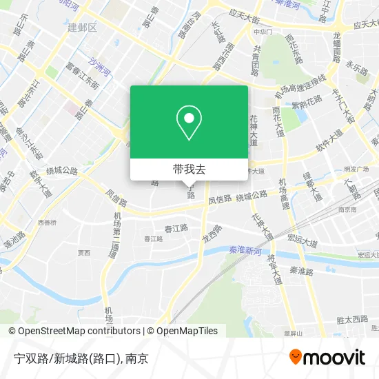 宁双路/新城路(路口)地图