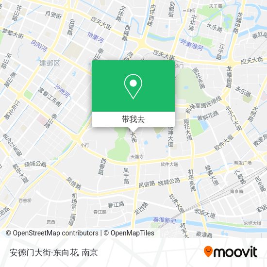 安德门大街·东向花地图
