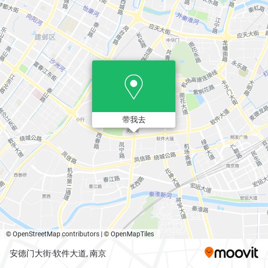 安德门大街·软件大道地图