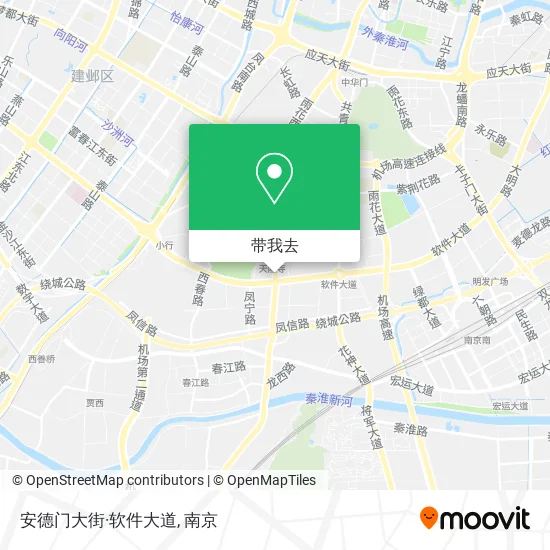 安德门大街·软件大道地图