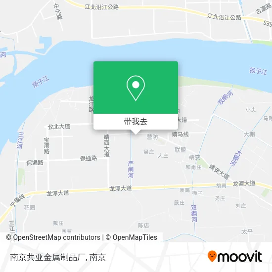 南京共亚金属制品厂地图