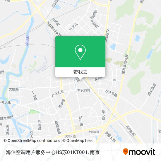 海信空调用户服务中心HS苏01KT001地图