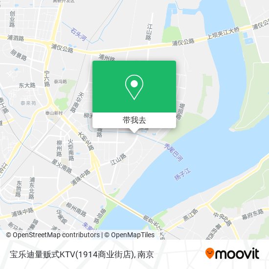 宝乐迪量贩式KTV(1914商业街店)地图