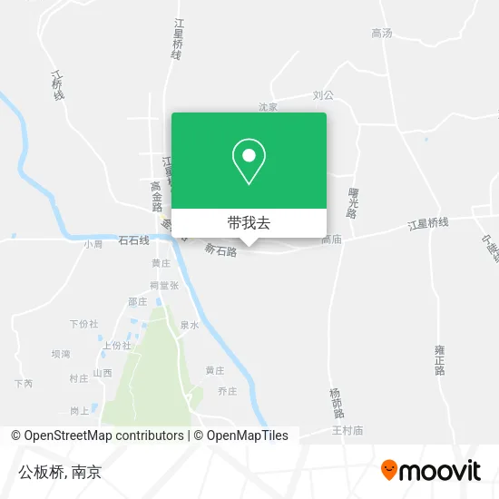 公板桥地图