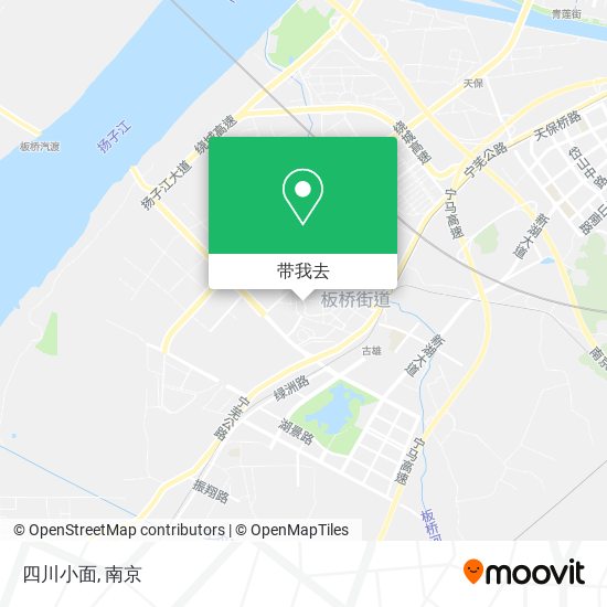 四川小面地图