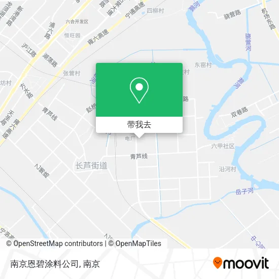 南京恩碧涂料公司地图