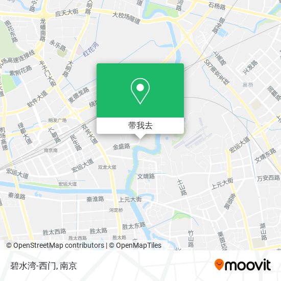 碧水湾-西门地图
