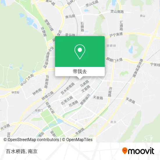 百水桥路地图