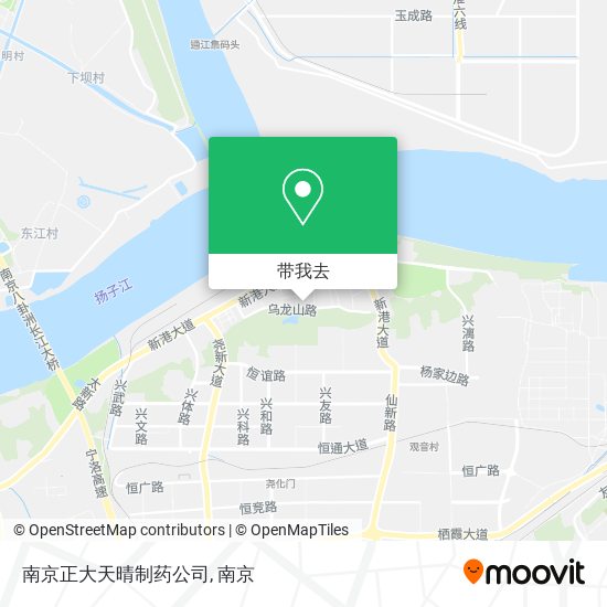 南京正大天晴制药公司地图