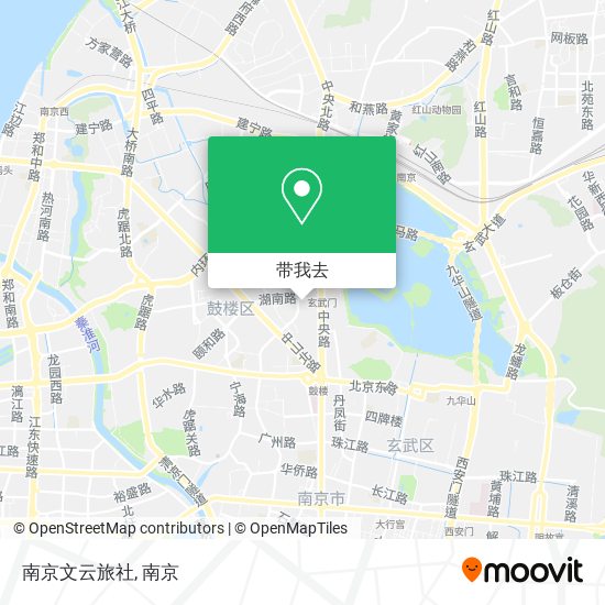南京文云旅社地图