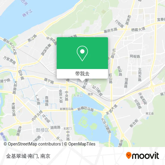 金基翠城-南门地图