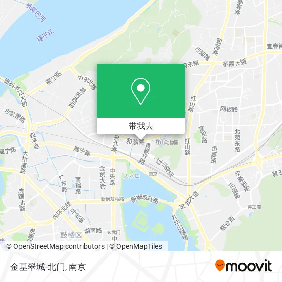 金基翠城-北门地图