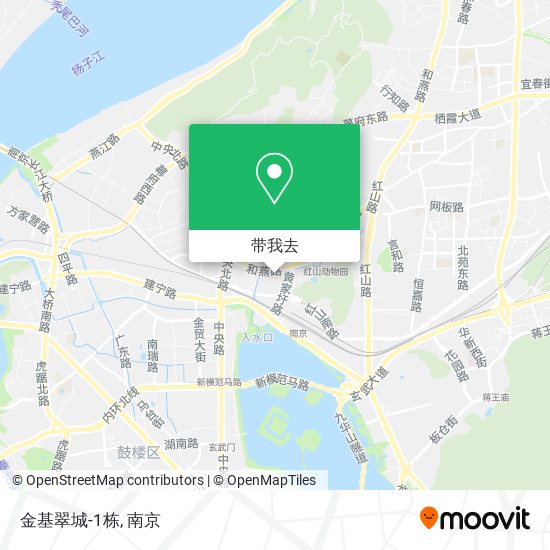 金基翠城-1栋地图