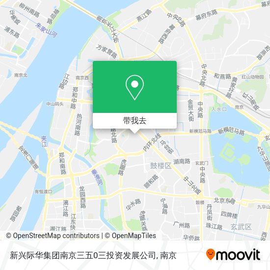 新兴际华集团南京三五0三投资发展公司地图