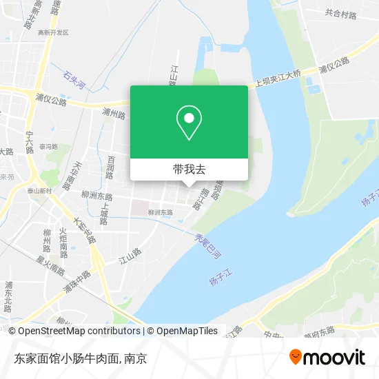 东家面馆小肠牛肉面地图