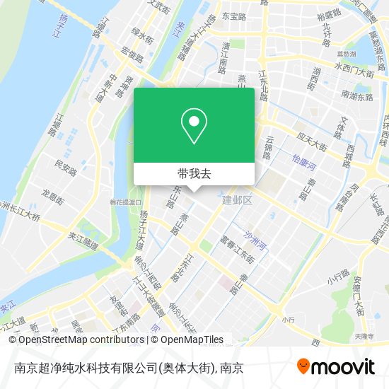 南京超净纯水科技有限公司(奥体大街)地图