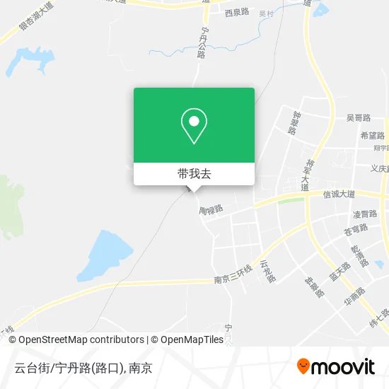 云台街/宁丹路(路口)地图