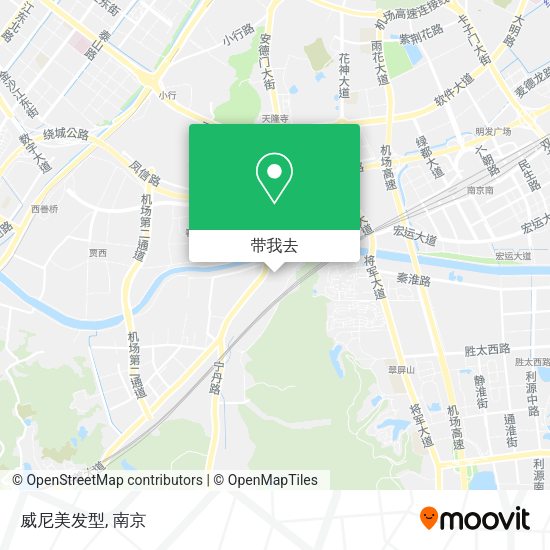 威尼美发型地图