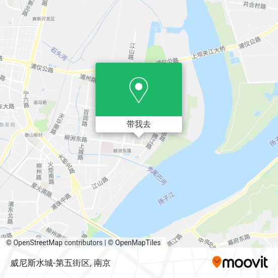 威尼斯水城-第五街区地图