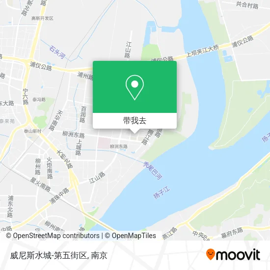 威尼斯水城-第五街区地图
