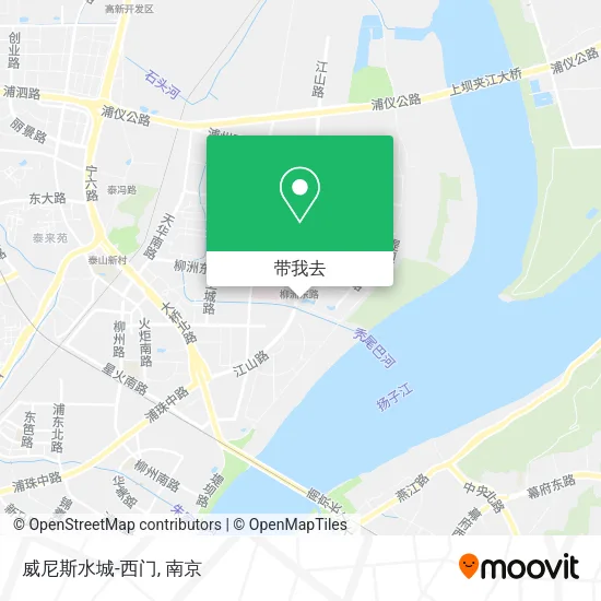 威尼斯水城-西门地图